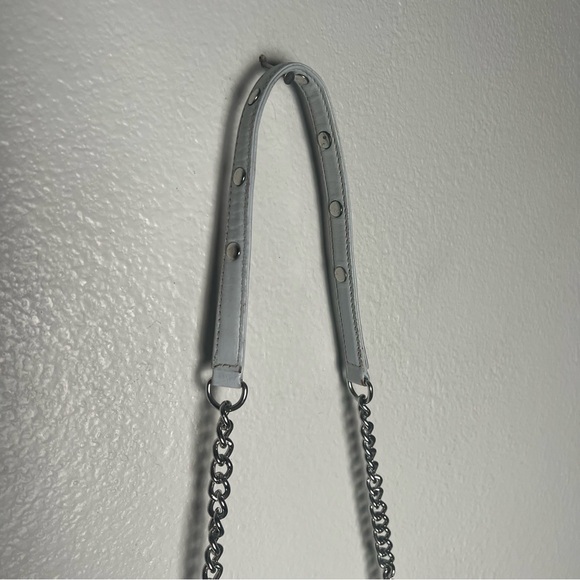 Rebecca Minkoff Hand Painted Rainbow Stripped Cross Body Bag - Picture 5 of 8